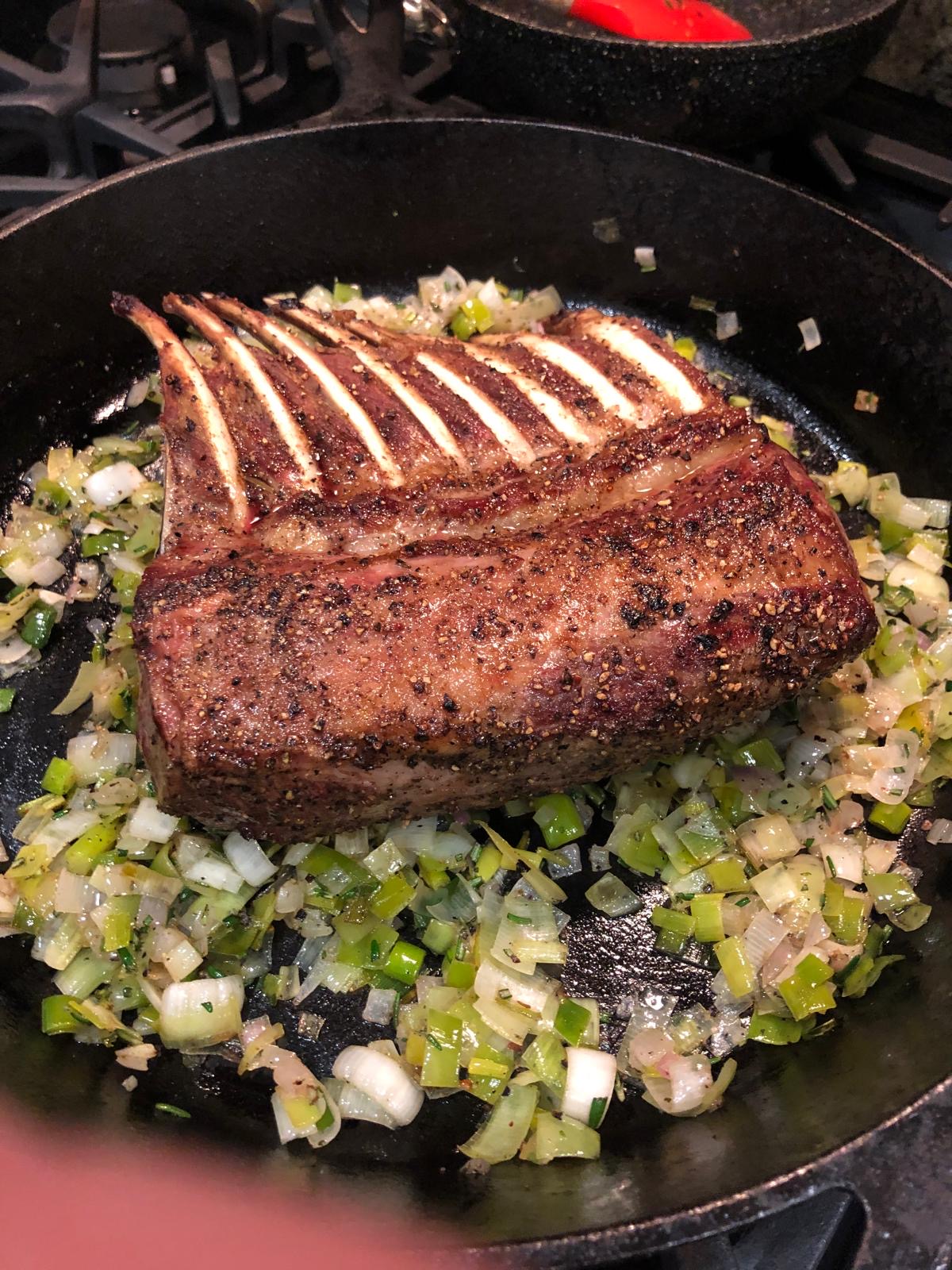 Prepared dish ready for guests